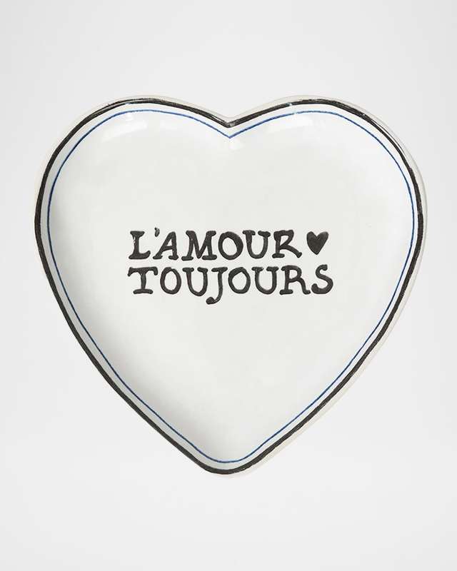 L'Amour Toujours 7" Heart Tray